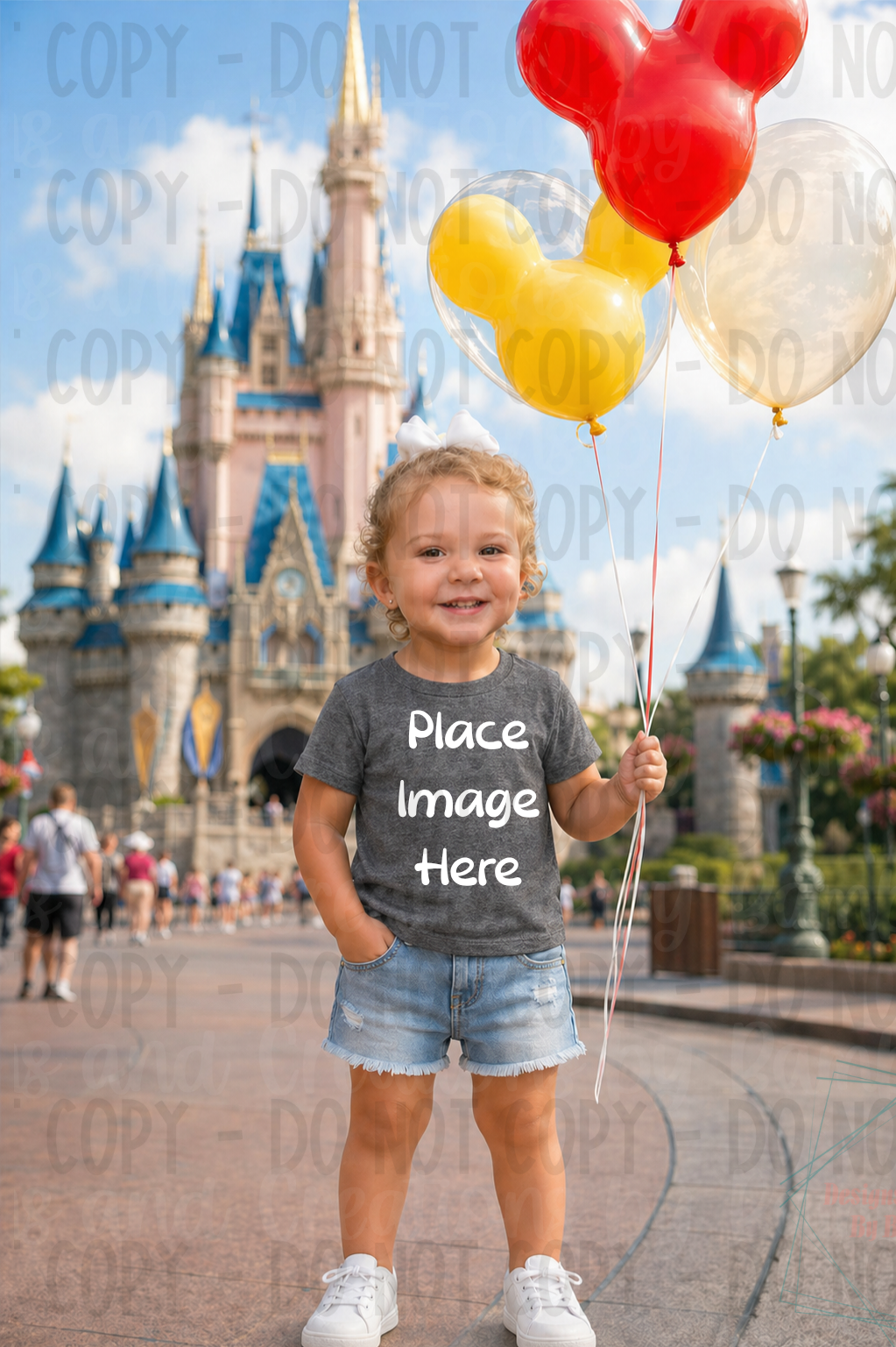 Child Theme Park Gildan Apparel Mock Ups