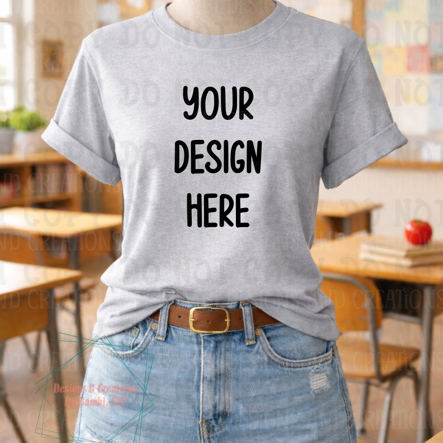 Classroom Boutique Tshirt Apparel Mock Ups