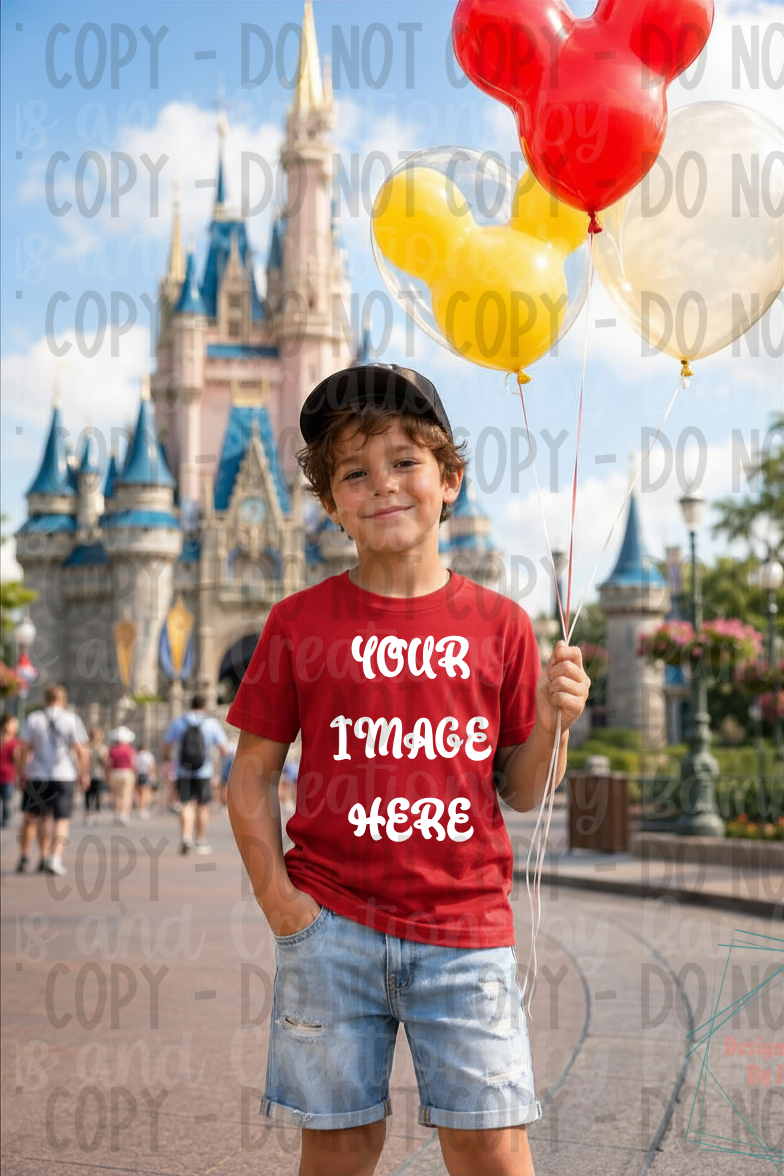 All Disney Theme Park Apparel Mock Ups