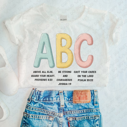 Faith ABC with Scripture