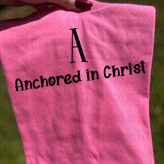 ABC's of Faith Black Font
