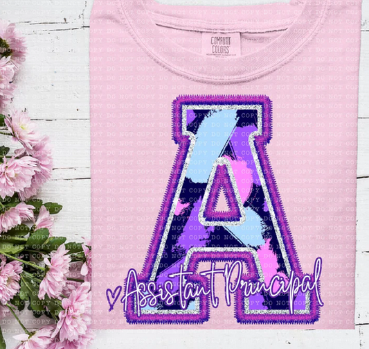 Purple Brushstrokes School/Teacher Collection