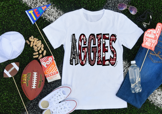 Aggies Doodle Font