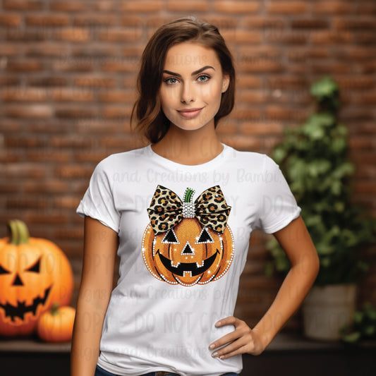 All Bling Pumpkin
