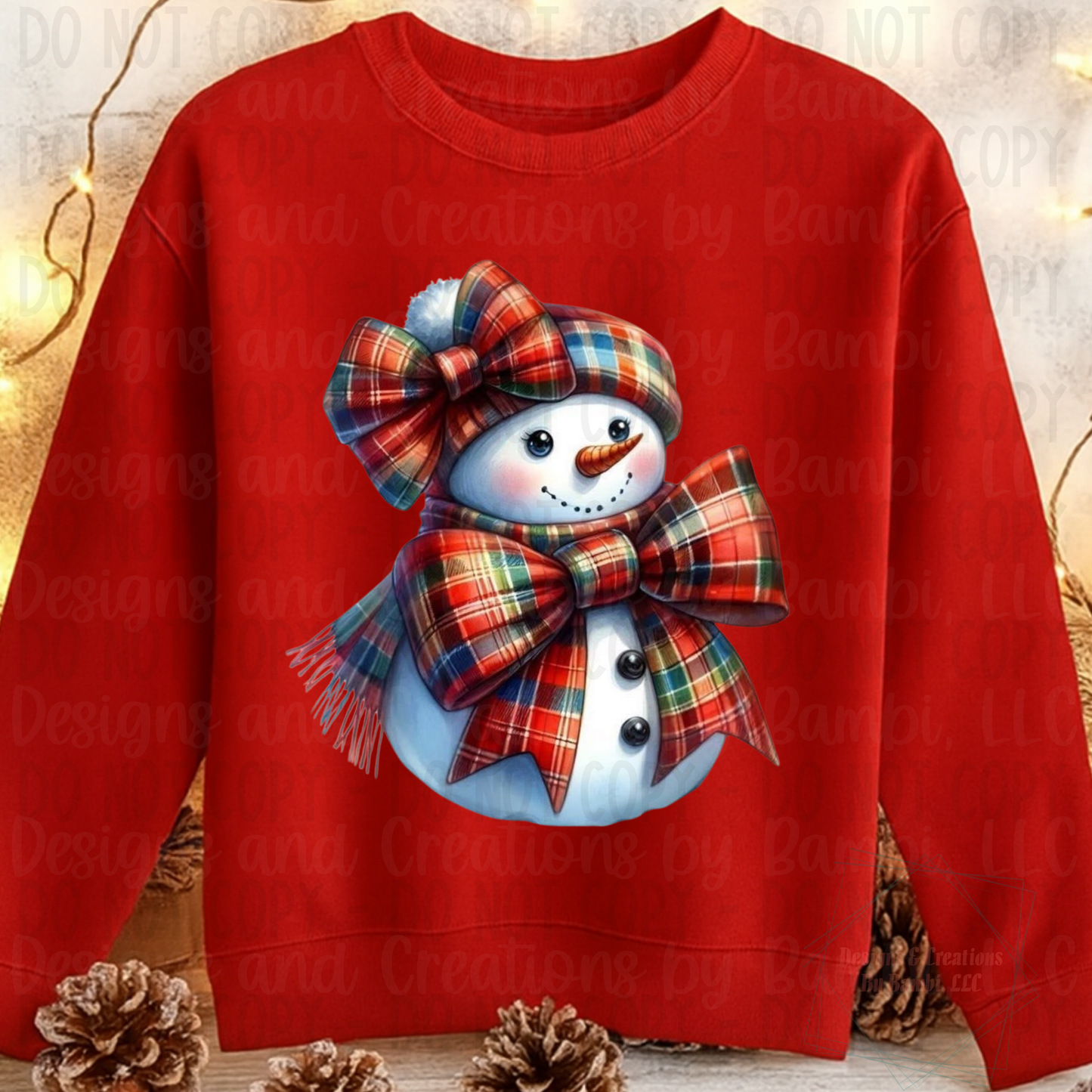 All Bundled Up Festive Snowman