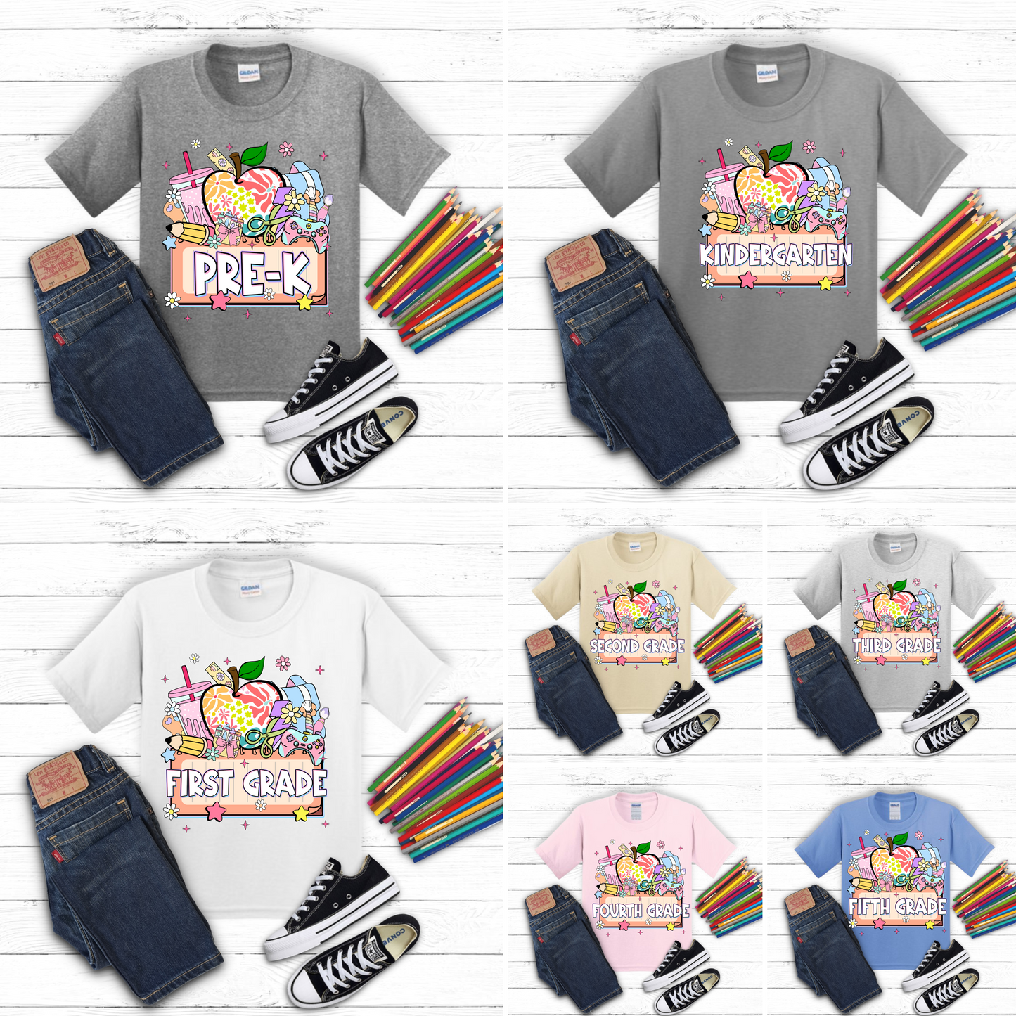 All School Supplies Back To School Collection