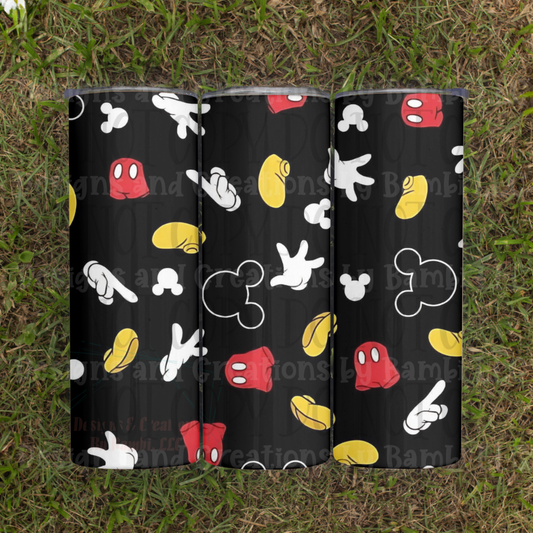 All The Mouse Parts 20 oz Sublimation Tumbler