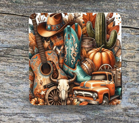 All Things Western Coaster