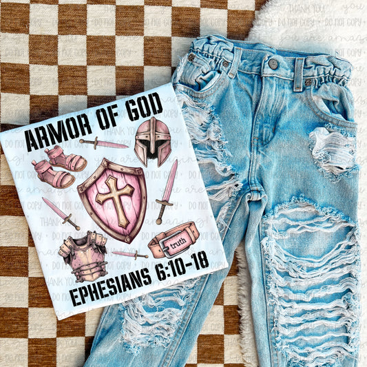 The Armor of God Pink