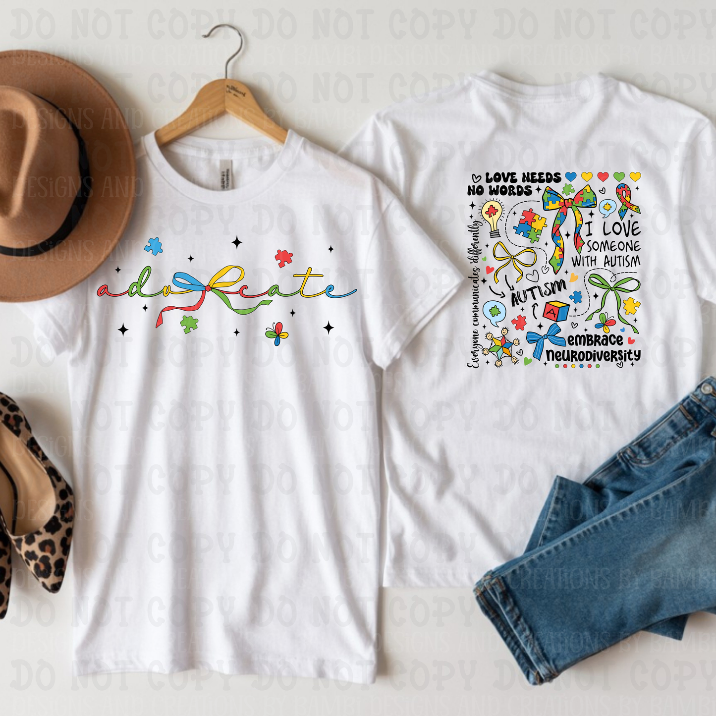 Autism Advocate (Front/Back)