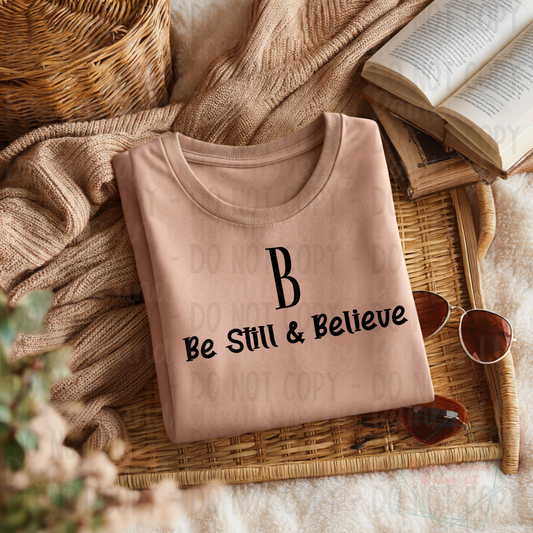 ABC's of Faith in Black Font Collection