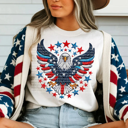 Bald Eagle Patriotic
