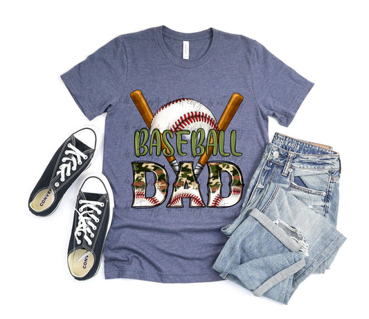 Baseball Dad with Camo