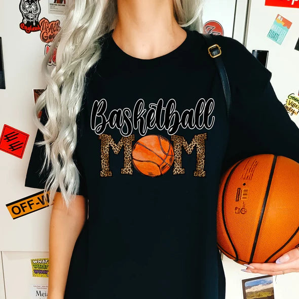 Basketball Mom and Leopard