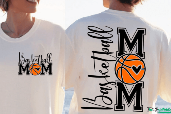 Basketball Mom (Pocket/Front/Back Designs)