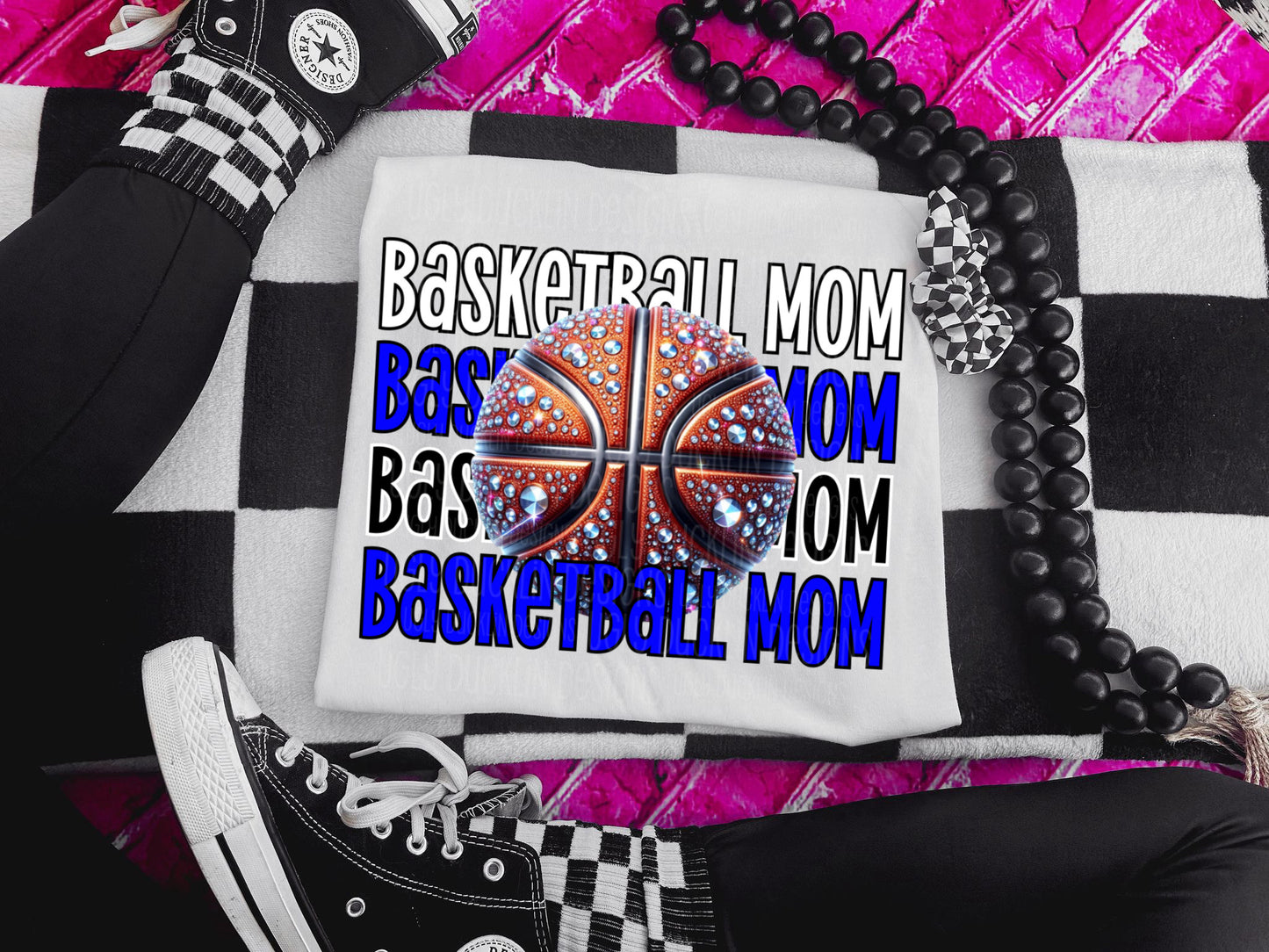 Sports Mom with Bow/Rhinestones Collection