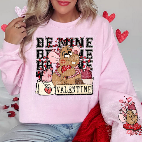 Gus Be Mine Valentine with Sleeve Design