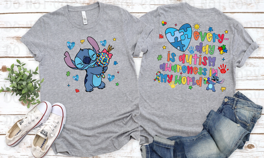 Blue Monster Autism (Front/Back)