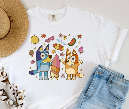Blue Pup Summer
