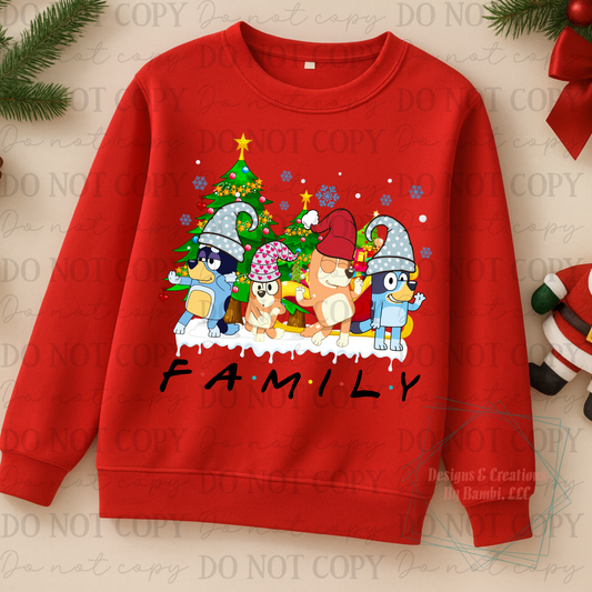 Bluey Family Christmas