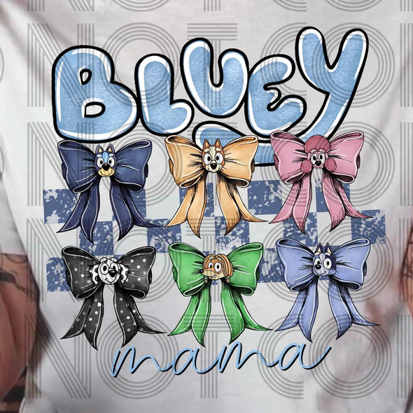 Bluey Mama with Bows