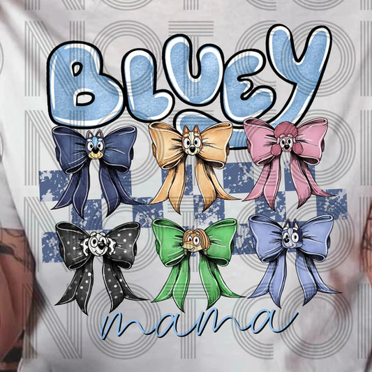 Bluey Mama with Bows