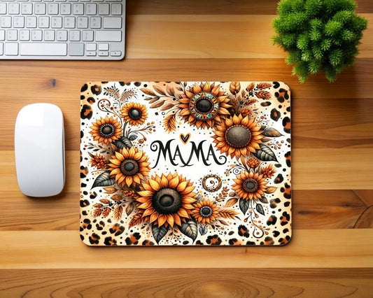 Boho Mama Brown Mouse Pad