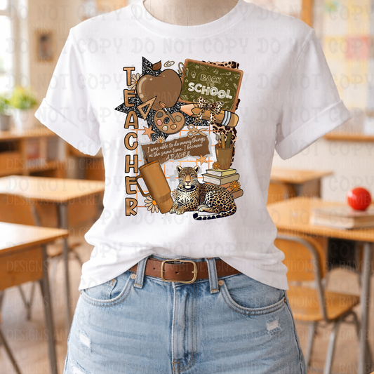 Boho Style Teacher in Browns