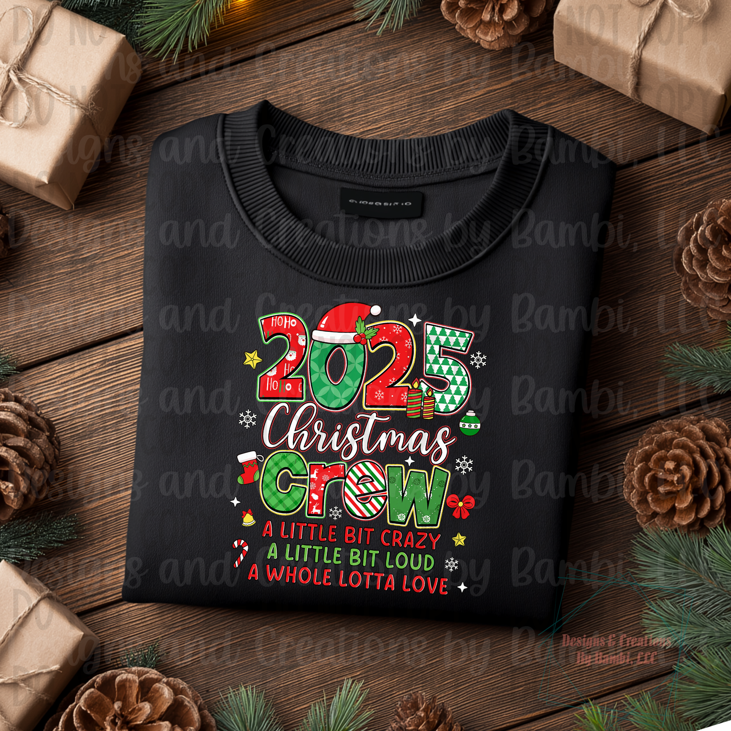 Christmas Crew 2025 Family Christmas