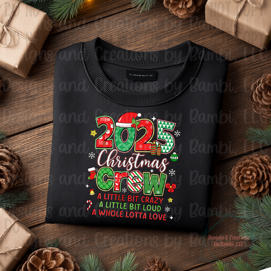 Christmas Crew 2025 Family Christmas