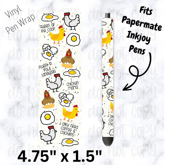 Chicken Farm Ink Joy Pen