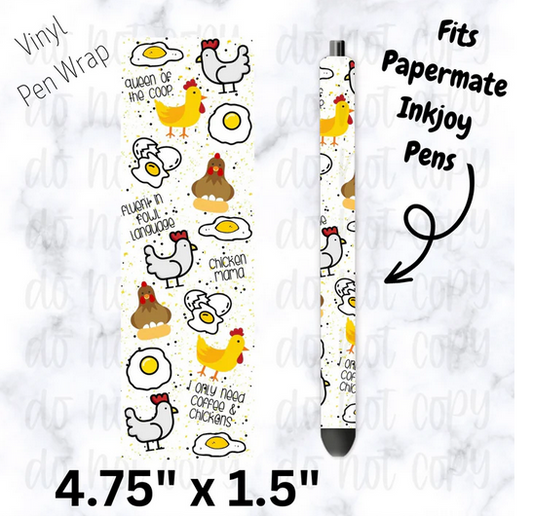 Chicken Farm Ink Joy Pen