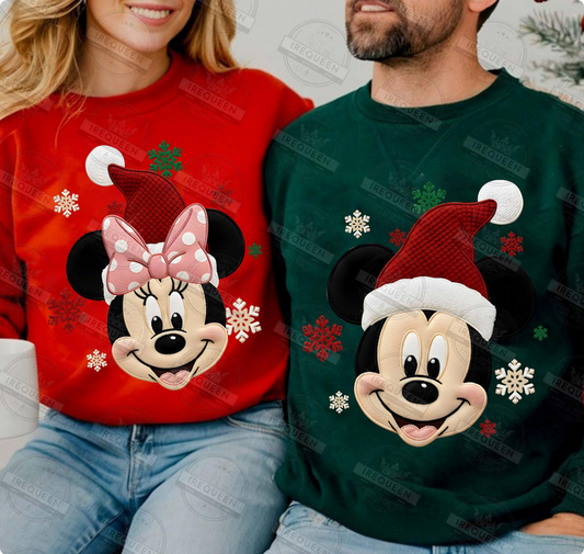 Christmas Mouse Faux Yarn/Knit Collection