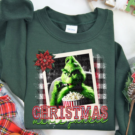 Christmas Movie Junkie (Green Guy)