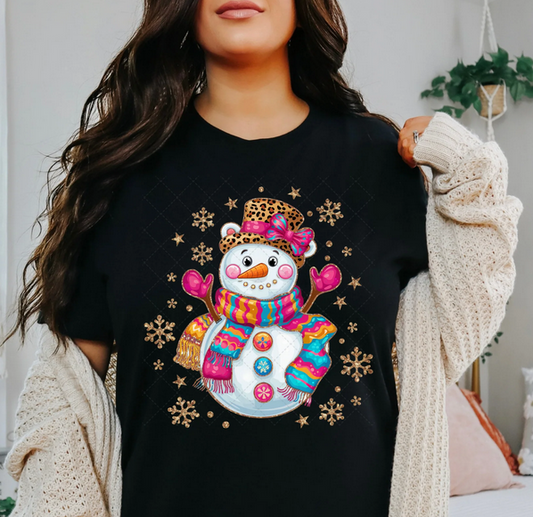 Colorful Snowman