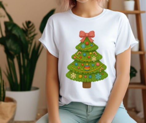 Coquette Faux Yarn Christmas Tree Collection