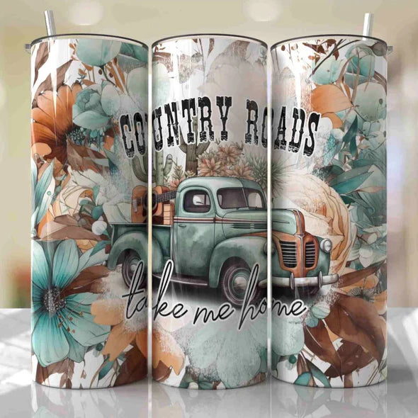 Country Roads 20 oz Sublimation Tumbler