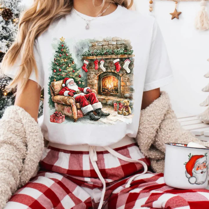 Cozy Santa Scene