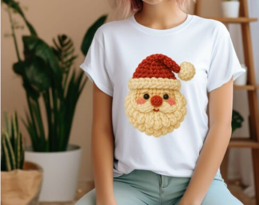 Crochet Yarn Christmas Santa Collection