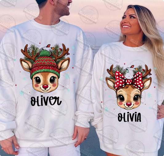 Personalization Reindeer Christmas Collection 2