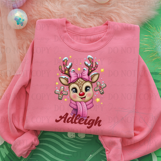 Personalized Christmas Reindeer Collection