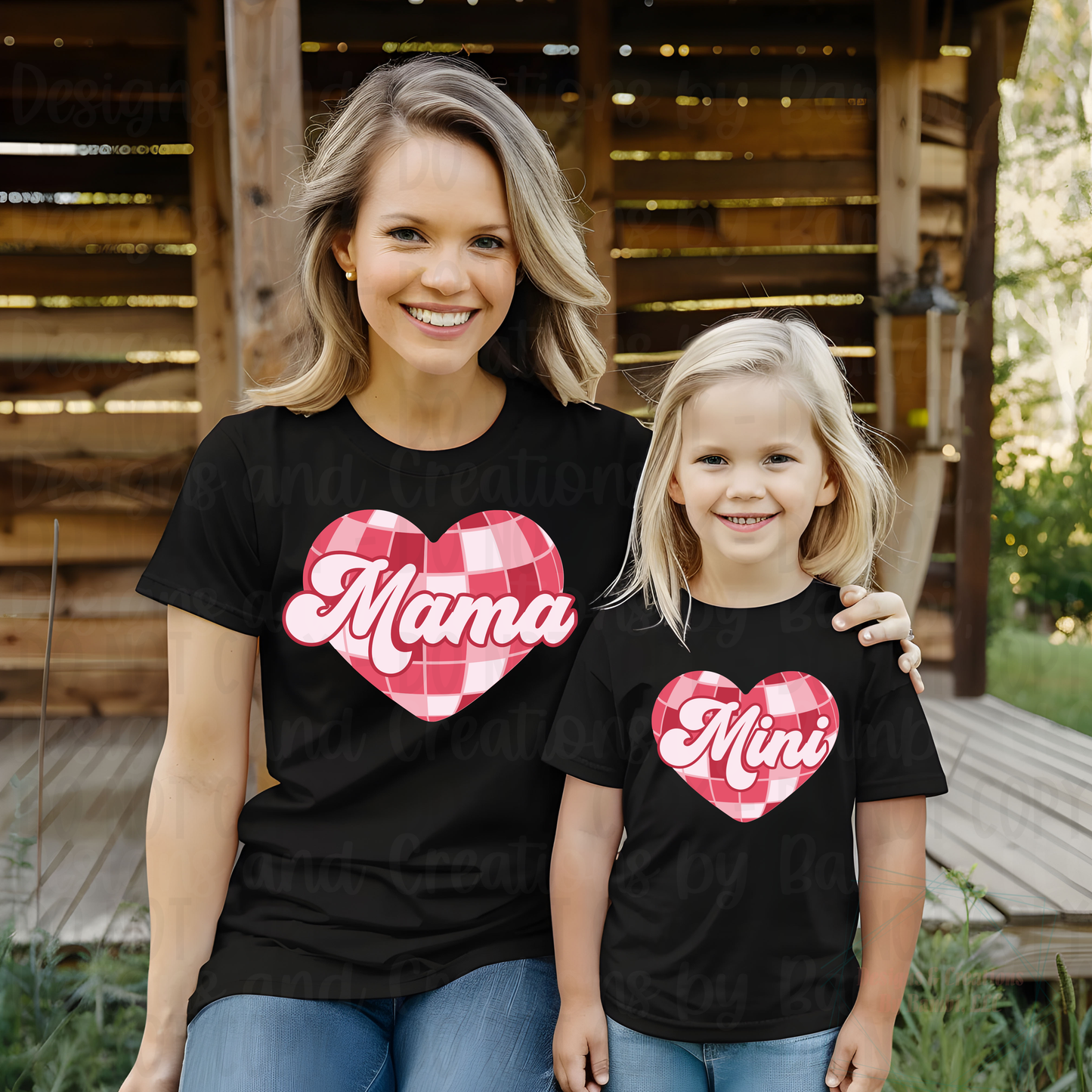 Disco Heart Mama Valentine