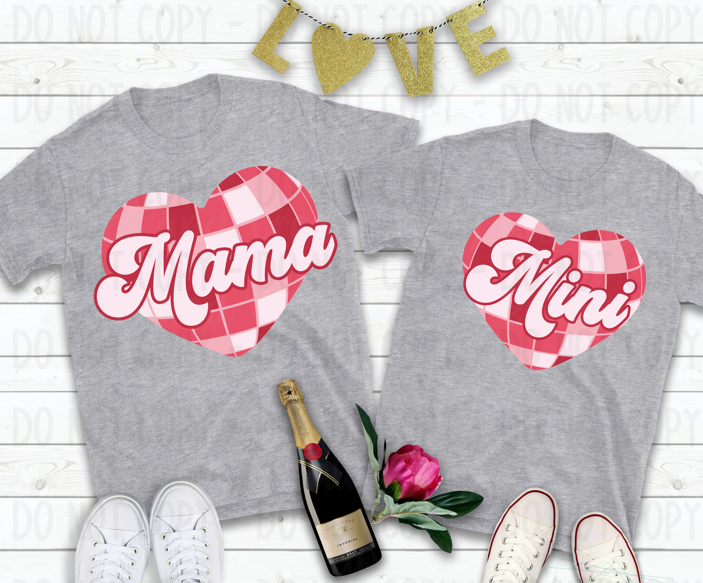 Disco Heart Mama Valentine