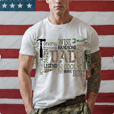 Dad Word Collage