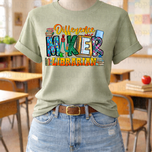 Difference Maker Librarian