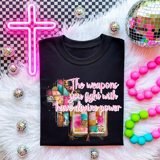Divine Power White Font
