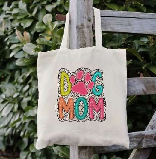 Dog Mom Book Bag