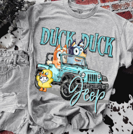 Duck Duck Jeep Bluey