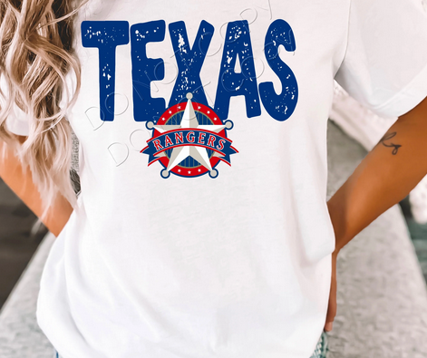 Distressed Texas Rangers