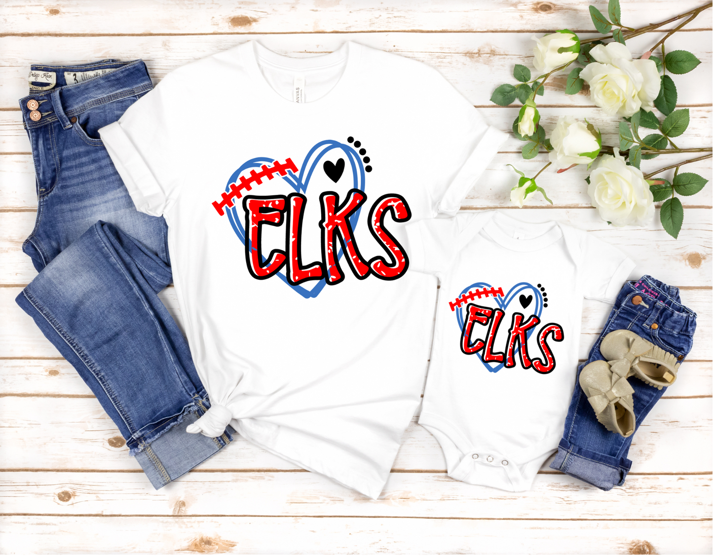 Elks with Heart Completed Shirt